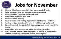 November Jobs for the Month