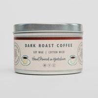 Dark Roast Coffee Candle - Small Tin 140g