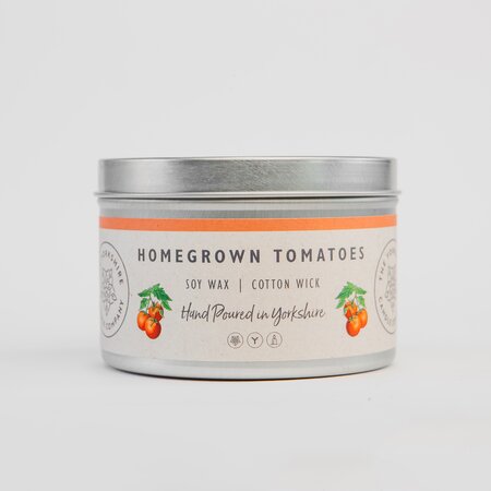 Homegrown Tomatoes Candle - Small Tin 140g
