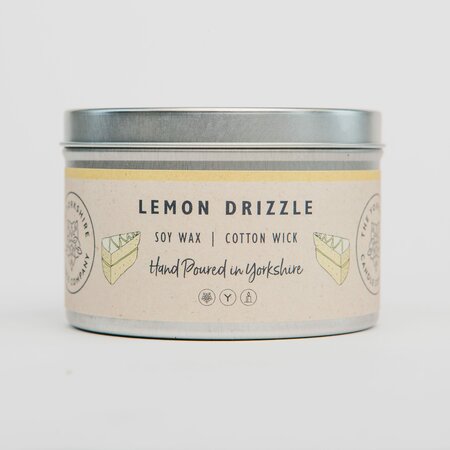 Lemon Drizzle Candle - Large Tin 241g