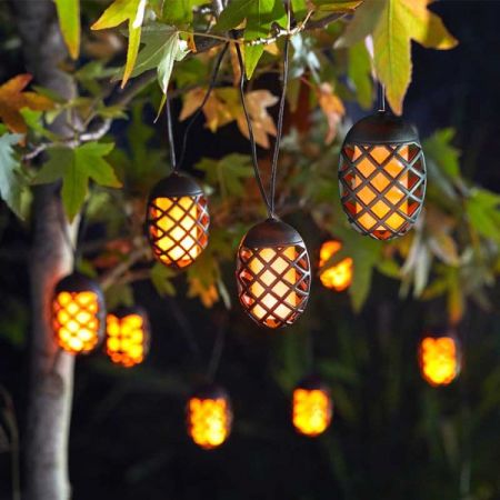 10 Cool Flame Solar String Lights - image 1