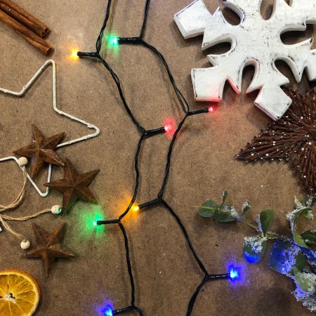 120 STRING 8.92m  MULTI COLOUR LIGHTS