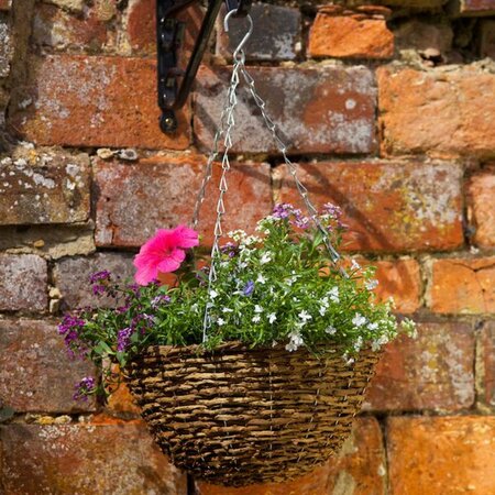 14" Country Rattan Basket - image 1