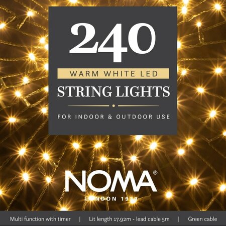 240 STRING 17.92m WARM WHITE LIGHTS