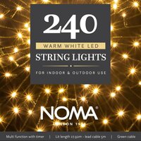240 STRING 17.92m WARM WHITE LIGHTS