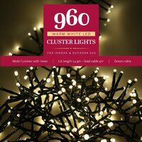 960 WARM WHITE CLUSTER 13.9m / 46ft