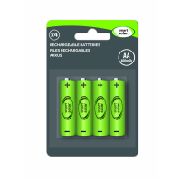 AA Rechargeable 600mAh Batteries 4 Pack
