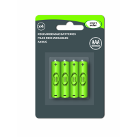 AAA Rechargeable 600mAh Batteries 4 Pack