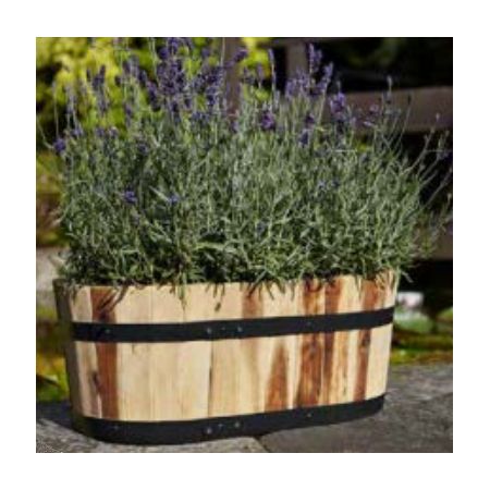 Applewood Trough Planter Large