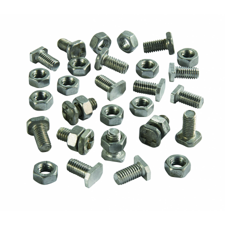 Assorted Greenhouse Nuts & Bolts 16 Pack