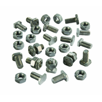 Assorted Greenhouse Nuts & Bolts 16 Pack