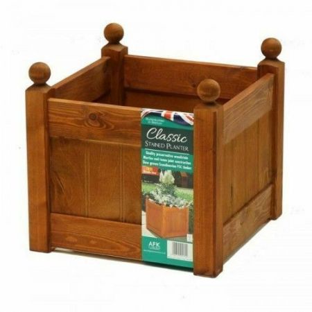 Beech Stained Planter 315