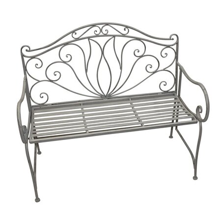 BENCH GREY RICHMOND 104cm