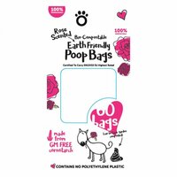 Bio-Compostable Poop Bags - 120 Pack, 8 Rolls
