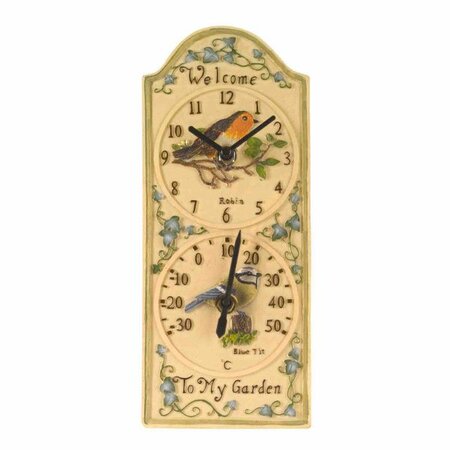 BIRDBERRY CLOCK & THERMO