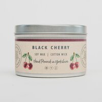 Black Cherry Candle - Large Tin 241g