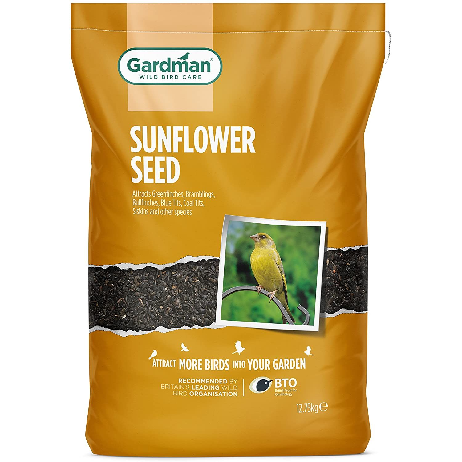 Black Sunflower Seed 12.75Kg Thirsk Garden Centre