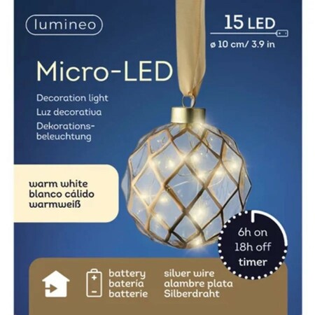 BO LED BALL CLEAR 10cm