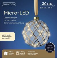 BO LED BALL CLEAR 14cm