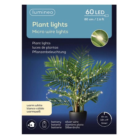 BO MICRO 60 STRING PLANT LIGHTS W/TIMER