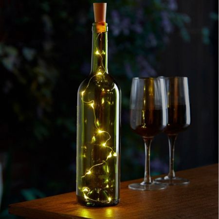 Bottle It! Candle Triple Pack Pack Warm White - image 1