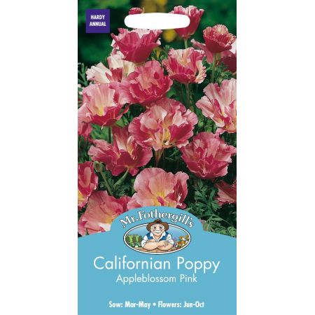 UK/FO-CALIFORNIAN POPPY Appleblossom Pink - image 1