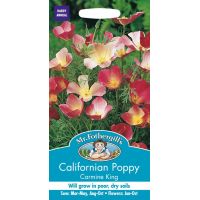 UK/FO-CALIFORNIAN POPPY Carmine King - image 1