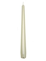 Candle Metallic Silver  25cm