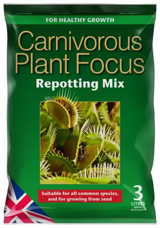 Carnivorous Plant Focus Repotting Mix 3lt