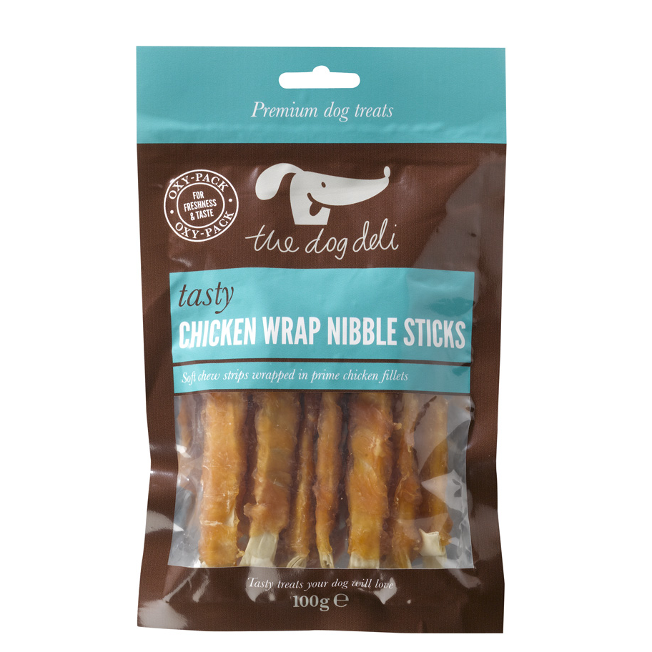Chicken Wrap Nibble Sticks 100g - Thirsk Garden Centre