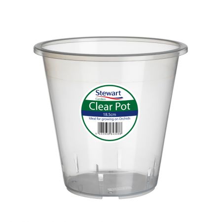 Clear Pots 18.5Cm