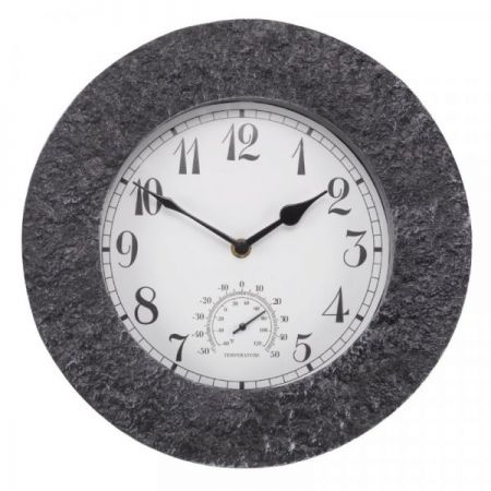 Clock 12Inch Stonegate Granite - image 1