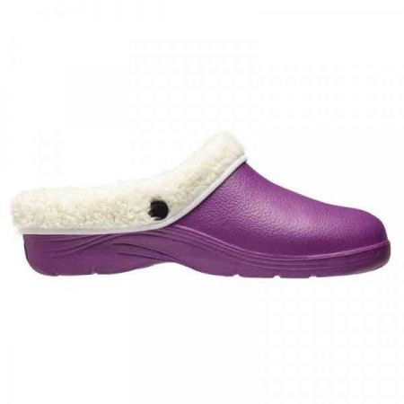 Comfi Fleece Clog Lilac S4
