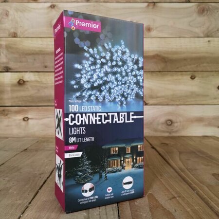 CONNECTABLE LIGHTS WHITE 8m