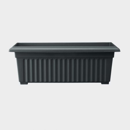 Corinthian Trough Black 70Cm