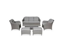 CORSICA SOFA SET W/ADJUSTABLE TABLE