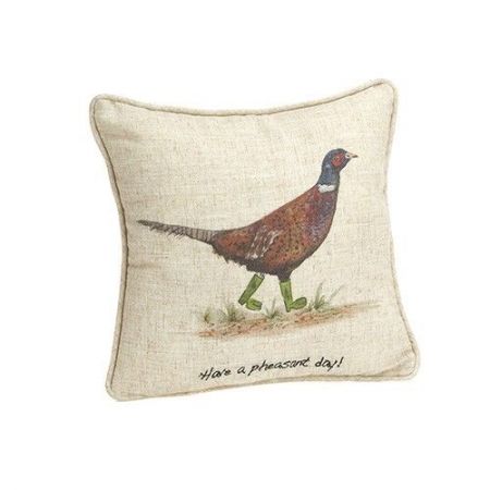 Have a Pheasant Day! Cushion