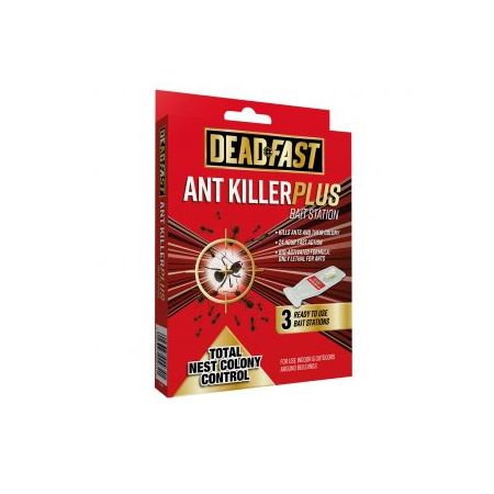 Deadfast Ant Killer Plus Bait Station 3 Pack