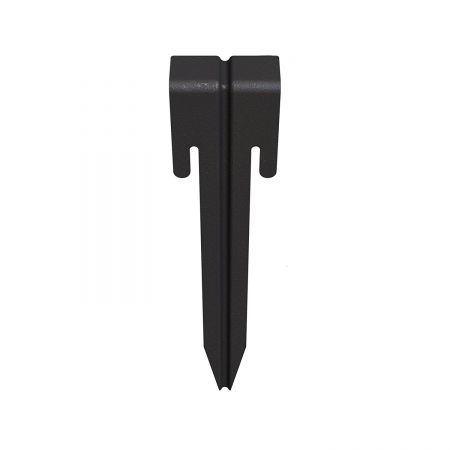 Edging Stakes 27Cm 3 Pack Black - image 1