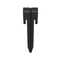 Edging Stakes 27Cm 3 Pack Black - image 1