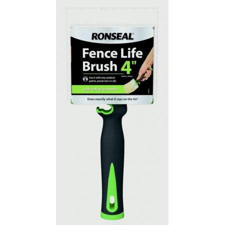 Fencelife Brush Soft Grip 4In Ronseal