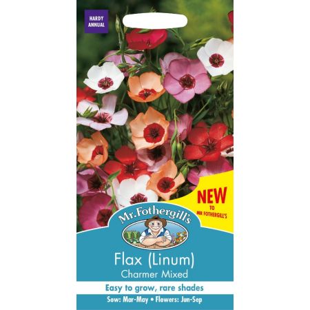 UK/FO-FLAX (Linum) Charmer Mixed - image 1