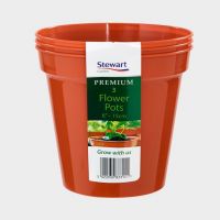 FLOWER POT MULTI PACKS TERRACOTTA 6IN