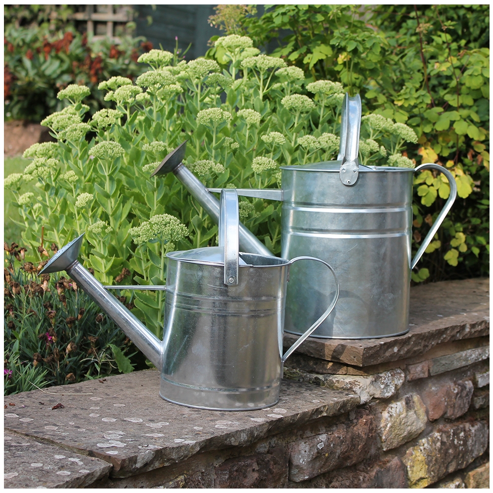 Galvanised Watering Can 5Ltr Thirsk Garden Centre