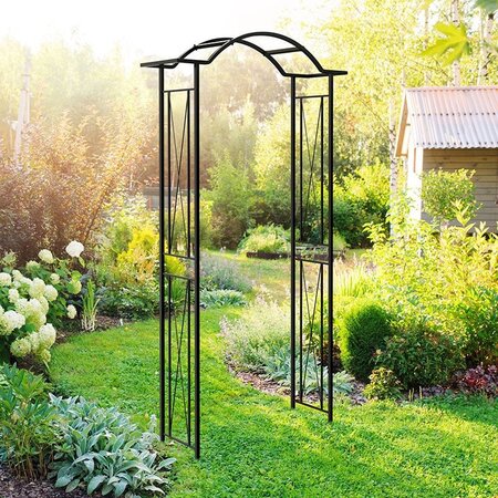 GARDEN ARCH WAVE TOP BLACK PANACEA