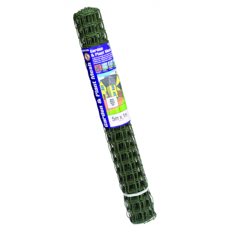 Garden & Plant Mesh, Green 5M X 1M