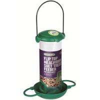 Gardman Flip Top Mealworm and Suet Treat Feeder