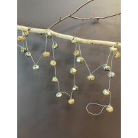 GARLAND JINGLE BELL 1.75m RED/GOLD/SILVER - image 1