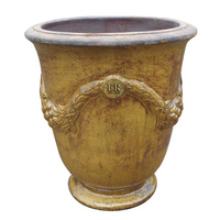 Garland Urn Old Leather S1