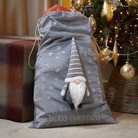 GIFT SACK WITH GONK GREY 70cm